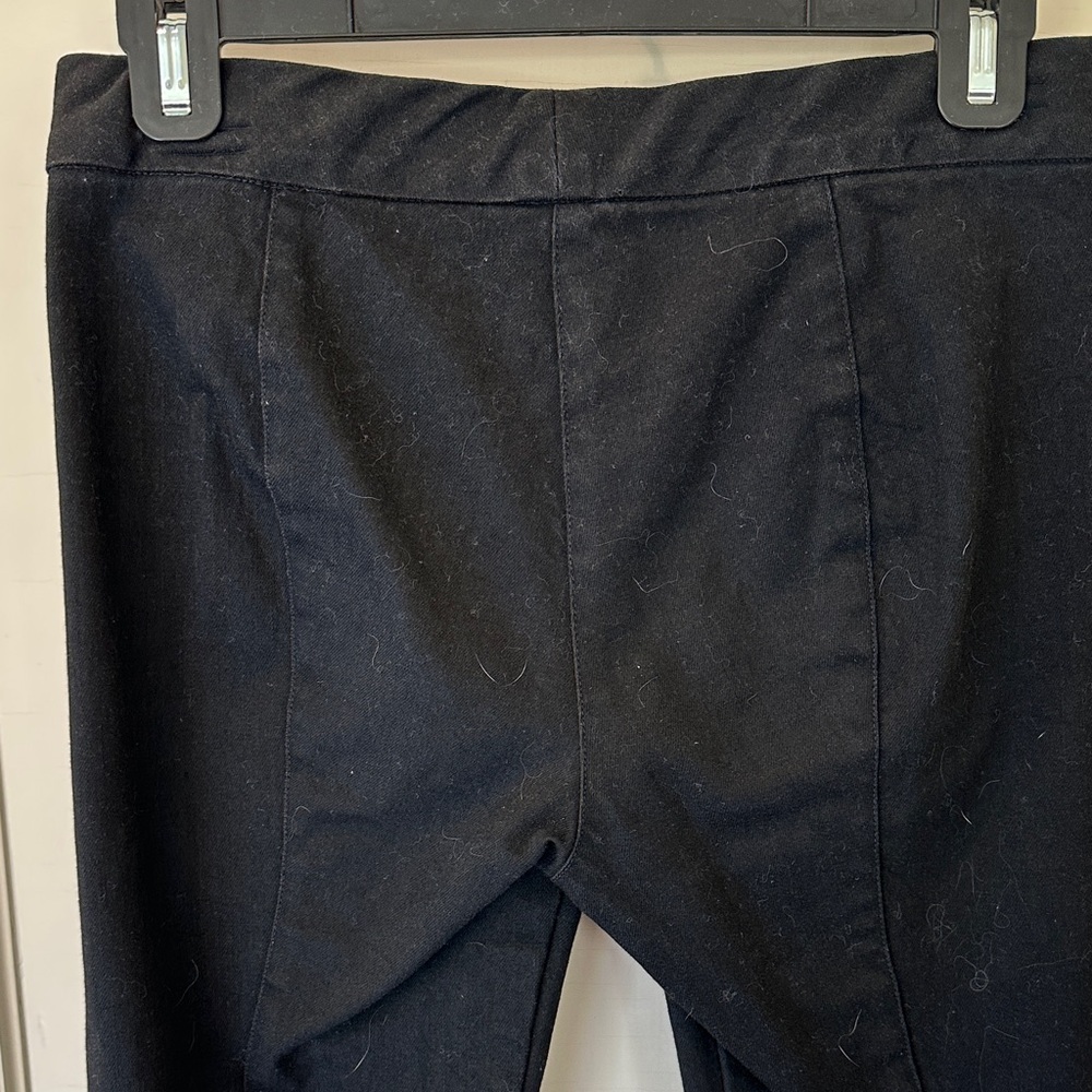 The Row Black Cropped Bootcut Pants SZ XS - Picture 5 of 7